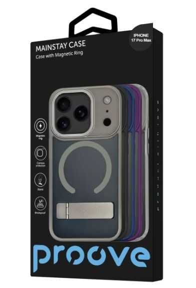 Чохол Proove Mainstay Case with Magnetic Ring iPhone 17 Pro Max black