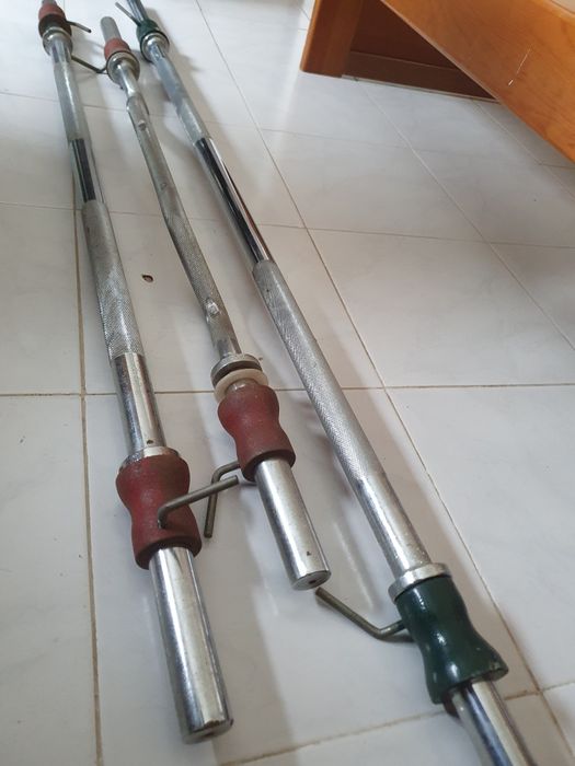 Barras de musculação