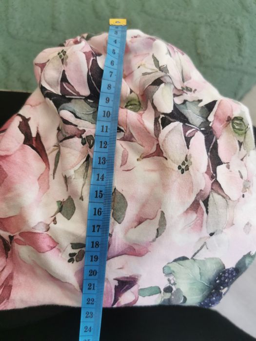 Komplet dla dziewczynki czapka i chustka 52-55cm