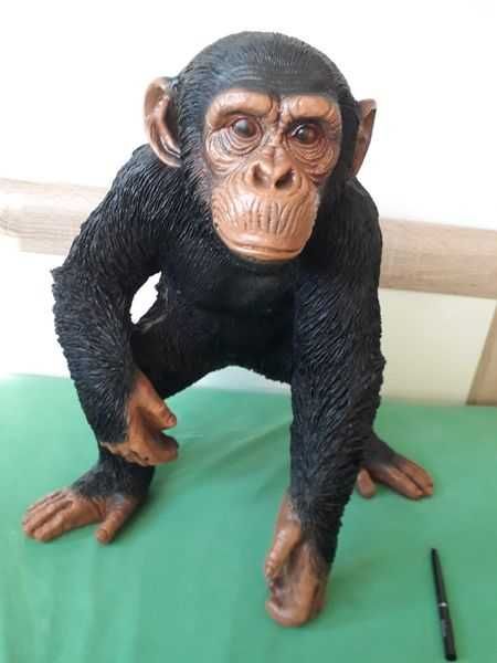 Figurka Szympansa Dekoracja Ozdoba Ogród