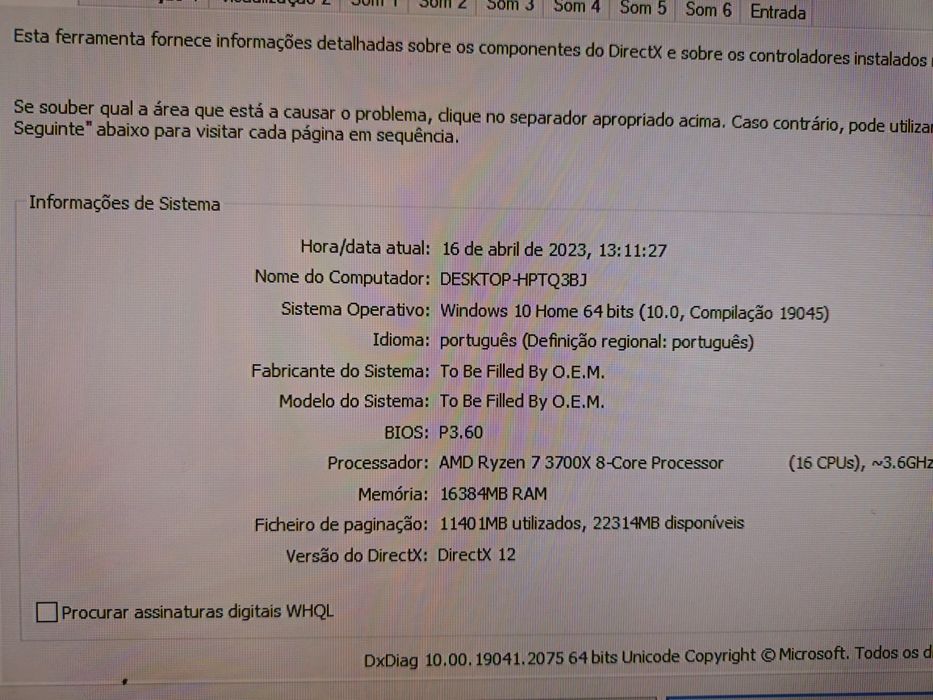 PC - AMD3700X - RADEON 6700XT 12GB - 16GB RAM