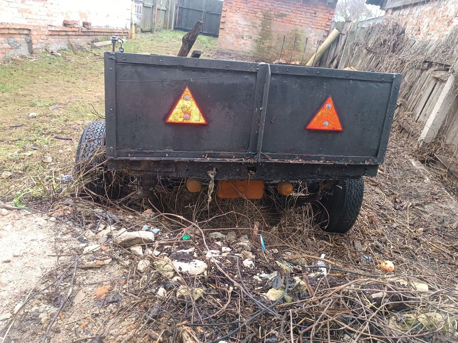 Продам самодельный прицеп на мотоблок