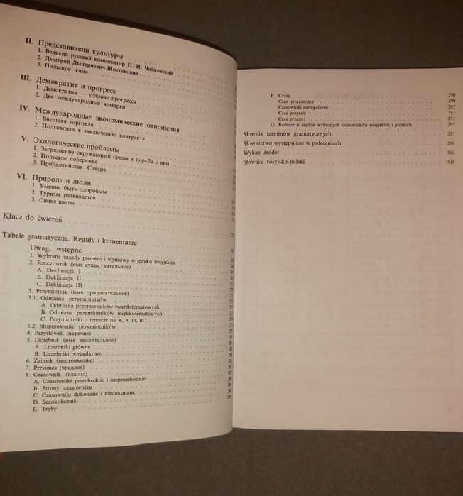 Nowe Repetytorium z języka rosyjskiego Fidyk nauka gramatyka książka