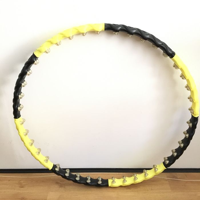 Duże hula hop 110cm odchudzające z masażem