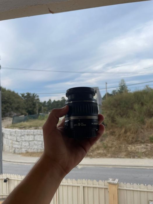 Canon 350d com algum material