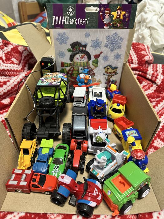 Машинки бокс ціна за все металеві різні + подарунок