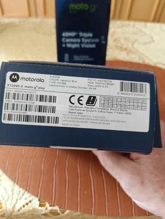 Telefon Moto G9 Play