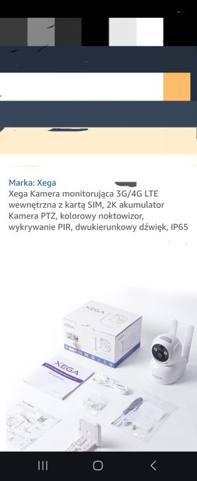Kamera Xega 3G 4G LTE