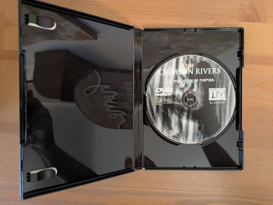 DVD " Os Crimes dos Rios de Púrpura " 2000 (Como Novo)