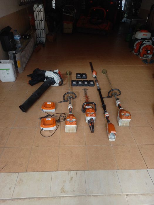 Maquinas jardim bateria STHIL