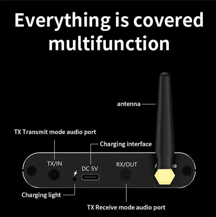 BT100 Bluetooth 5.4 RX/TX