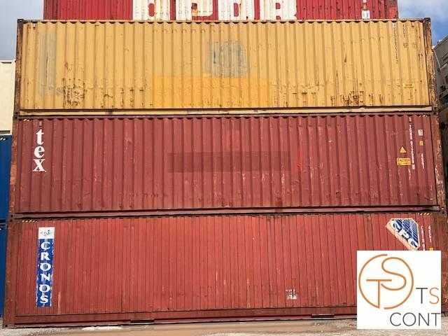Kontener morski magazynowy budowlany 40 HC używany – TS-CONT