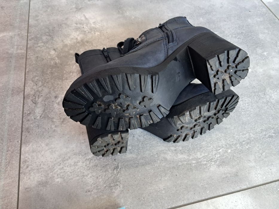 Botki 38 Esmara granat