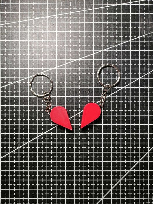 Brylok serduszka Walentynki