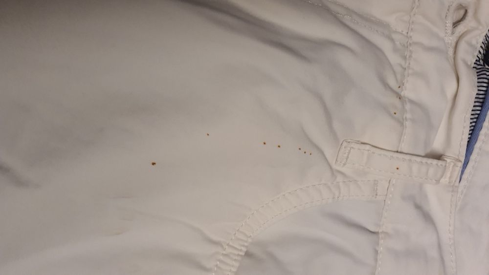 Spodnie Tommy Hilfiger białe 33/34 L