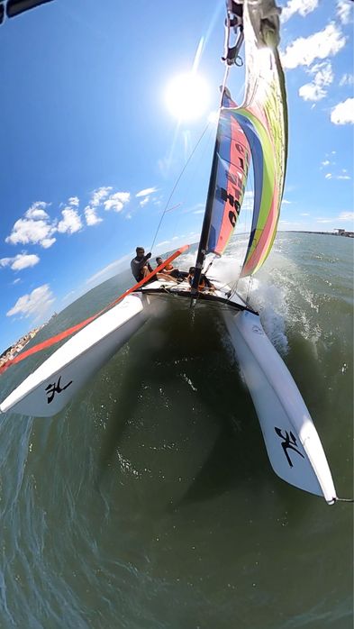 Hobie Cat 15 – Catamarã pronto a navegar