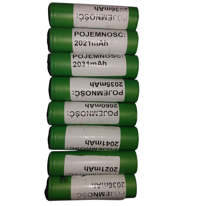 Akumulatory Ogniwa 8 sztuk Murata US18650 VTC4 2100mAh 3,7V 30A INR19/66