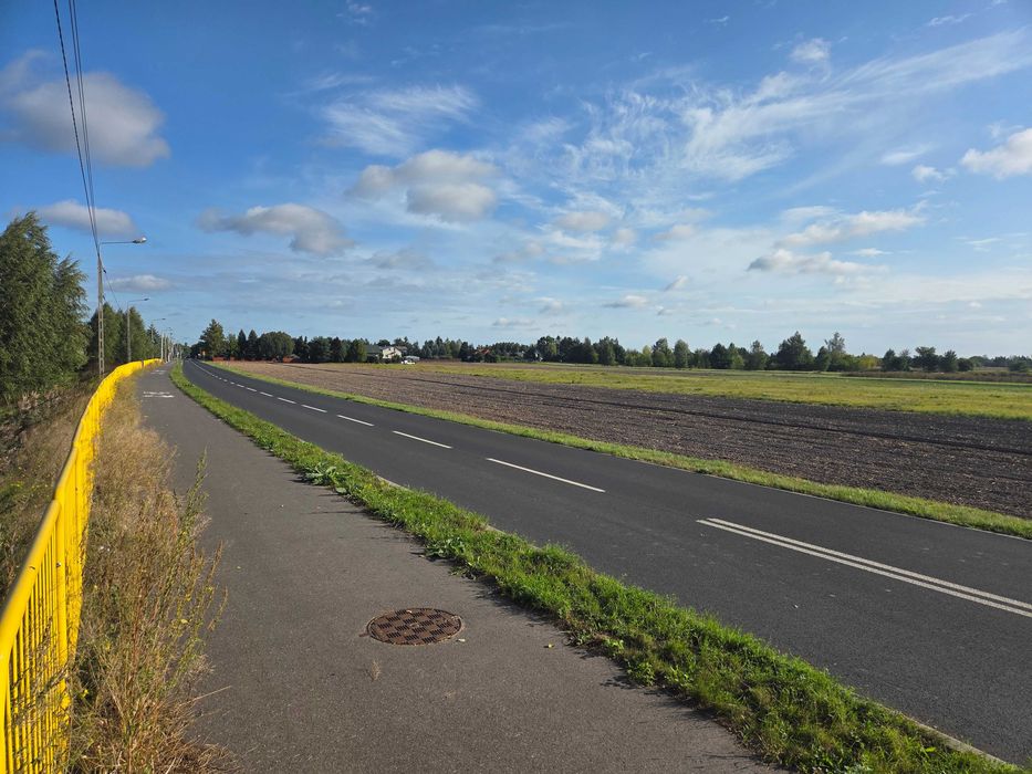 Borzęcin Duży, działka budowlana 1.500 m2 przy ślepej uliczce