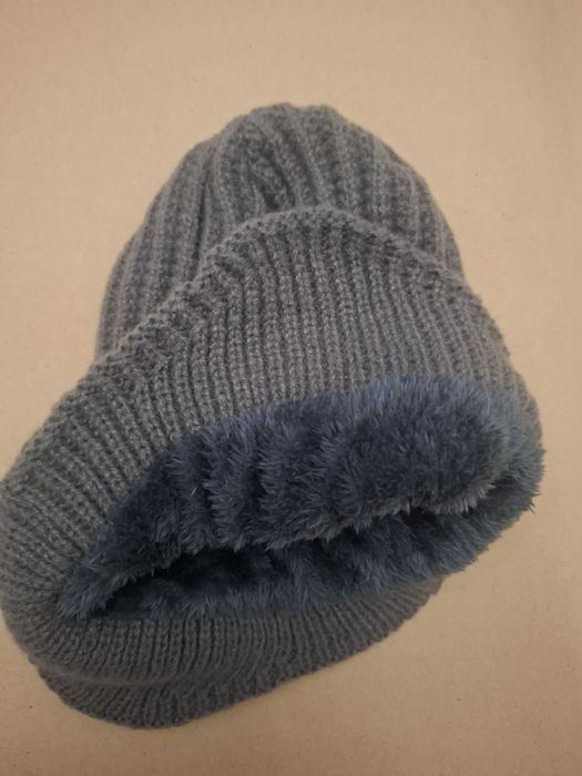 Тепла зимова шапка | Утеплена | Універсальний розмір | Чоловіча / Жіно