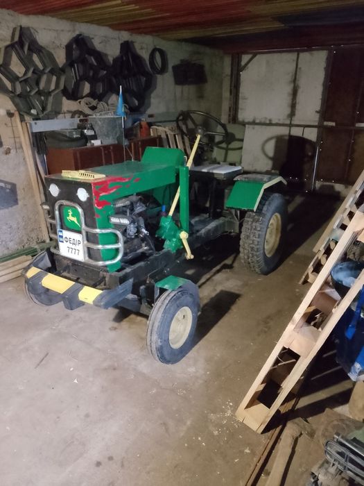 Саморобний трактор