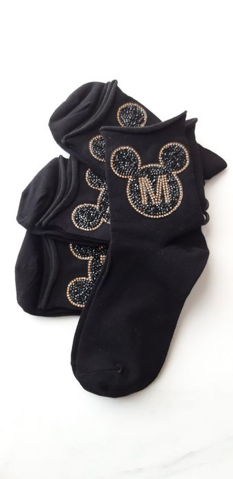 Skarpetki mickey cyrkonie roz. 35-38