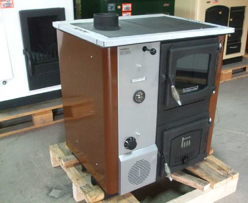 Kuchnia TERMOMONT z funkcją c.o. - TEMY PRO 12 spirala chłodząca