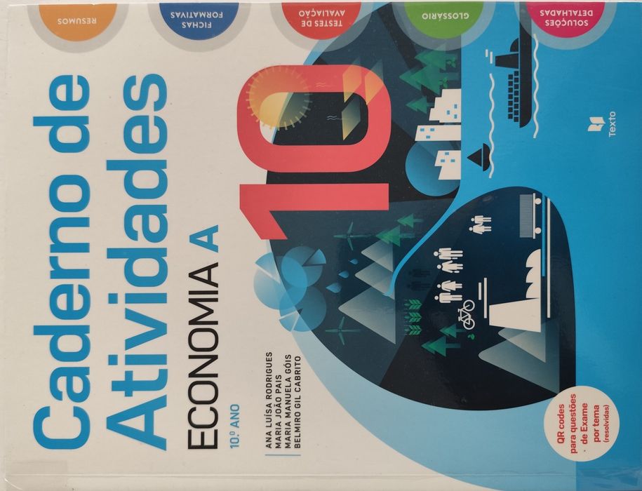 Cadernos atividades 10º ano - ler a descrição