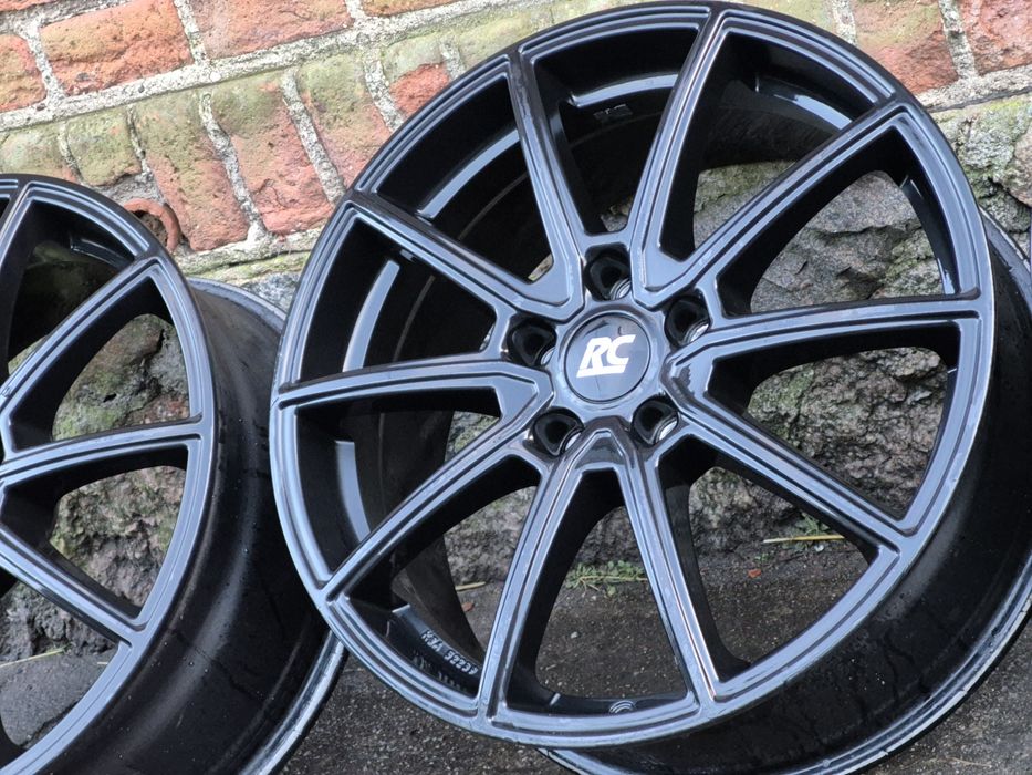 Alufelgi 18" RC 5x112 czarne Audi Volkswagen Skoda Seat +Gratis