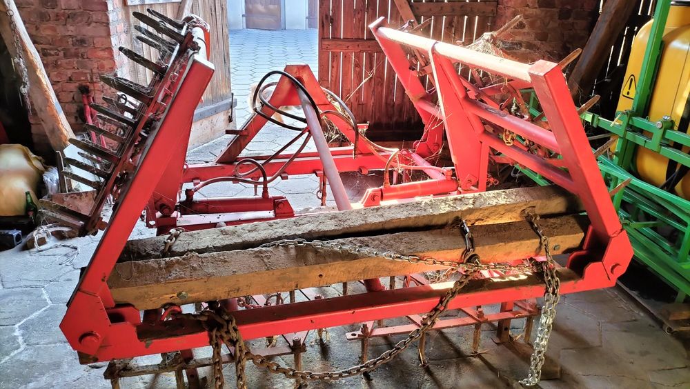 Rozsiewacz Amazon ZAF talerzówka Famarol  2,4m,brony ciężkie hydraul