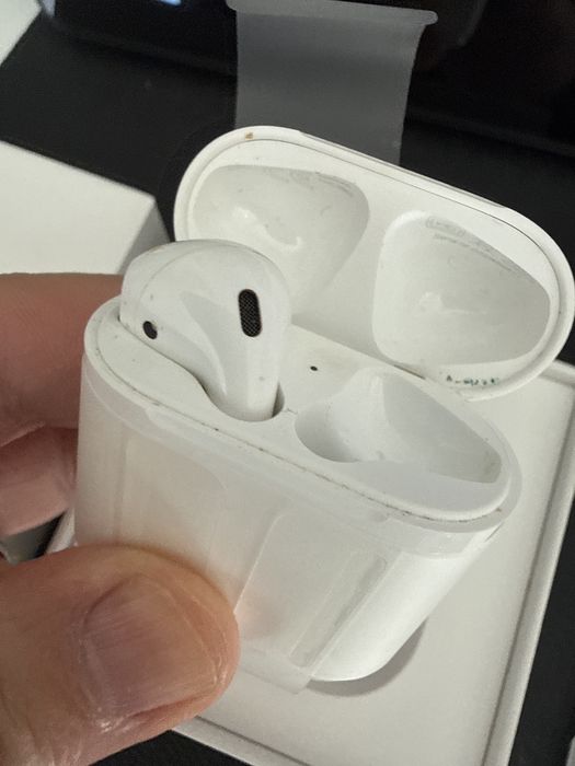 Caixa e Airpod esquerdo 1ra geração