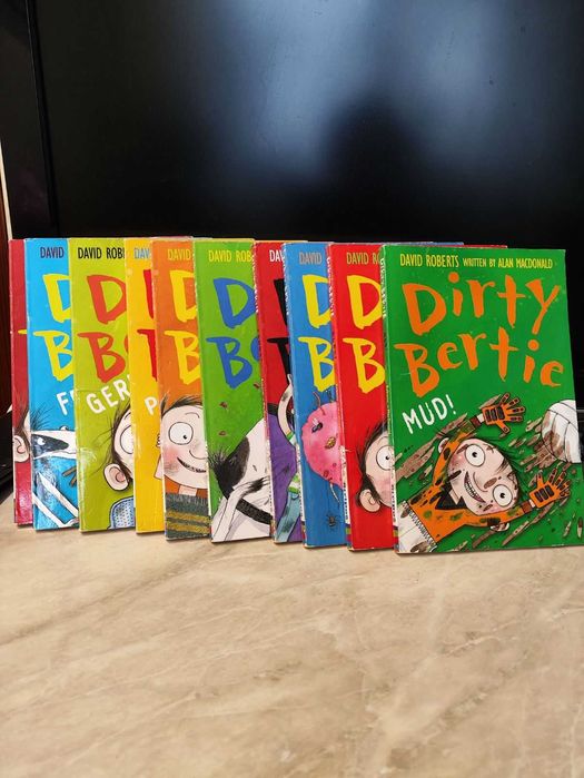 Книги англійською для дітей. "Dirty Bertie" D.Roberts, A Macdonald