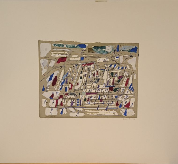 Serigrafia de Vieira da Silva