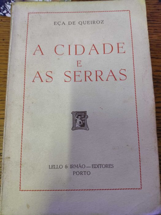 livro de Eça de Queirós Lello & Irmao