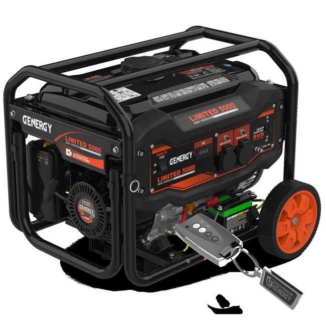 Gerador a gasolina 4500 W AVR Genergy Limited 5000