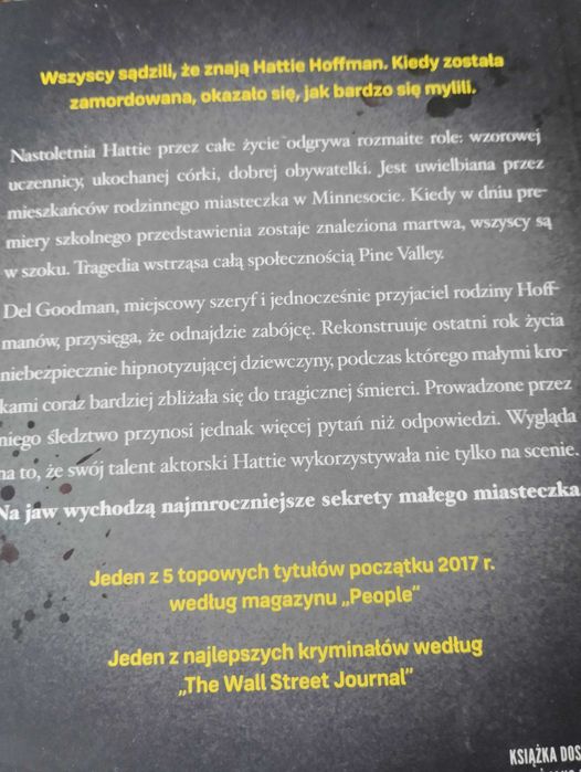 Ostatnia rola Hattie Kryminał