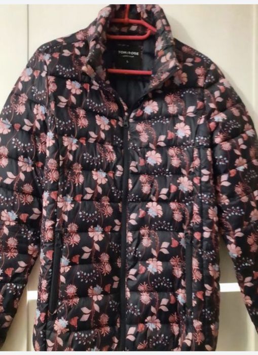 Kurtka wiosna L kwiaty