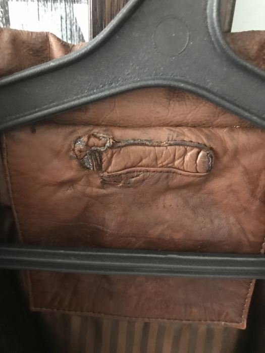 Кожаная куртка мужская