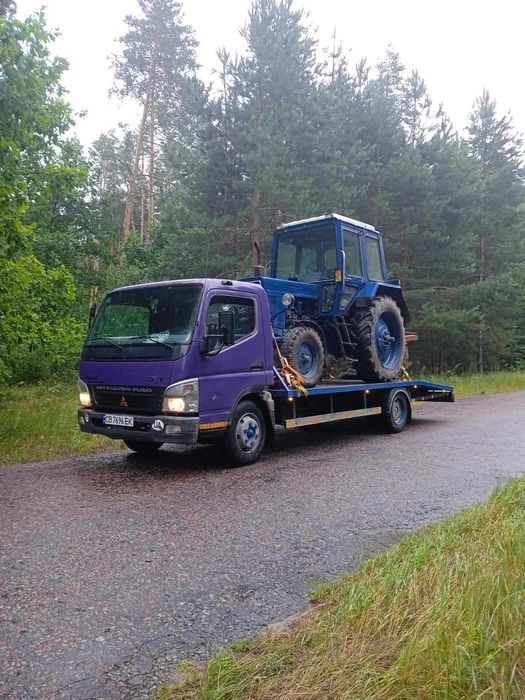 Евакуатор в Козельці до 5т. Перевезу машину, трактор, спецтехніку