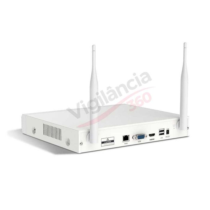 Kit CCTV WiFi 4 Câmaras FullHD Tuya Smart Life Visão Noturna - NOVAS