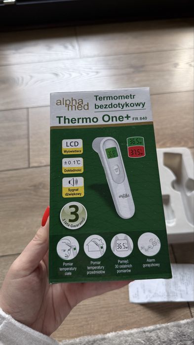 Termometr bezdotykowy Thermo One+ Alpha med