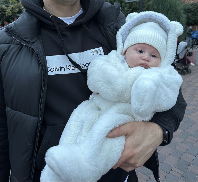 Демі комбінезон тедді , Next 56-62 розмір