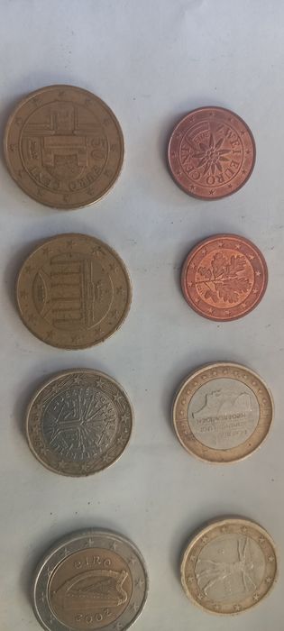Conjunto moedas para venda