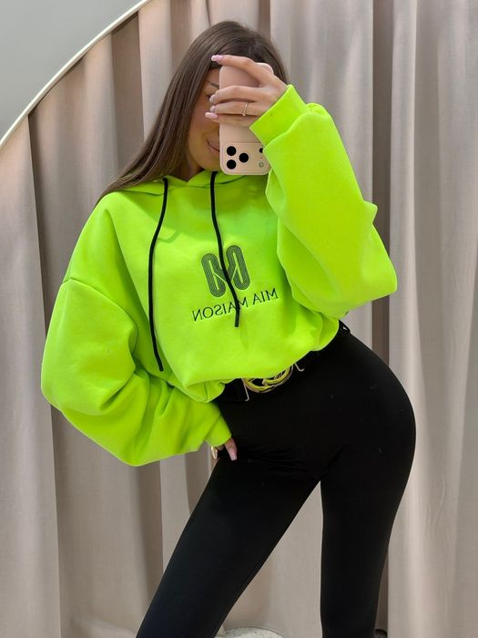 Bluza damska neonowa