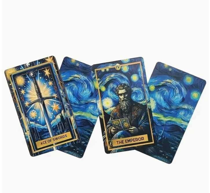 Kolekcjonerskie karty tarota inspirowane twórczością van Gogha (1)