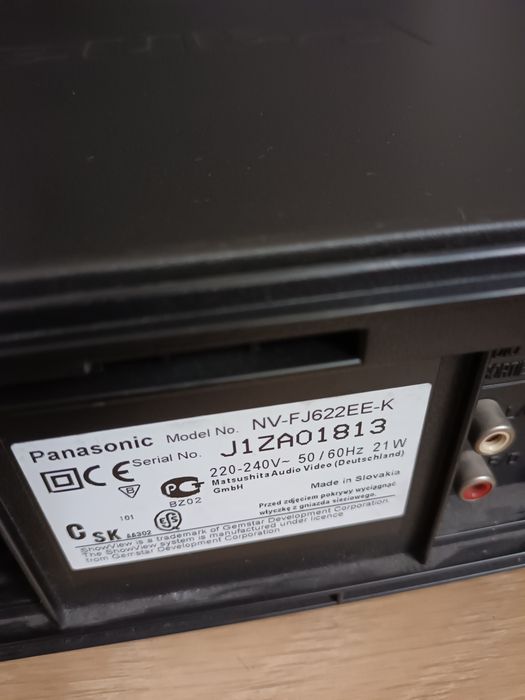 Magnetowid odtwarzacz wideo Panasonic NV- FJ622