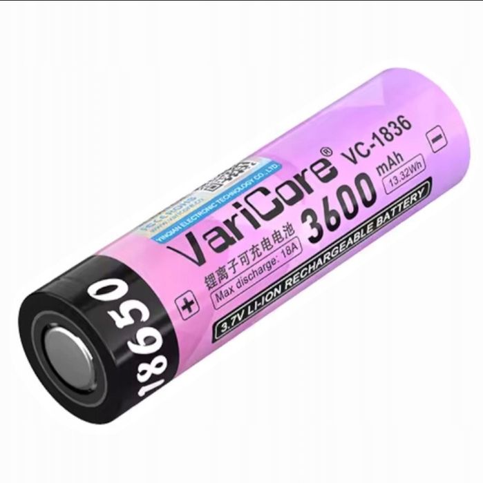 Akumulator VariCore VC-1836 Li-ion 18650 3.7V 3600 xtar fenixmAh