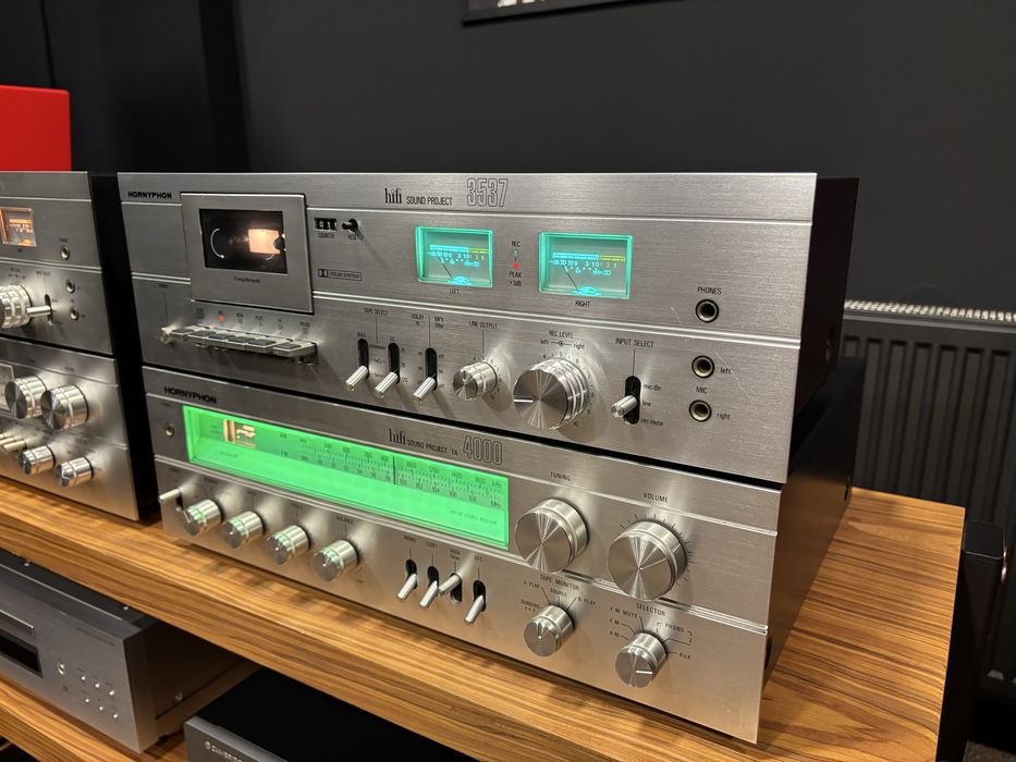 Hornyphon HiFi Sound Project 4000 + 3537( amplituner + magnetofon)