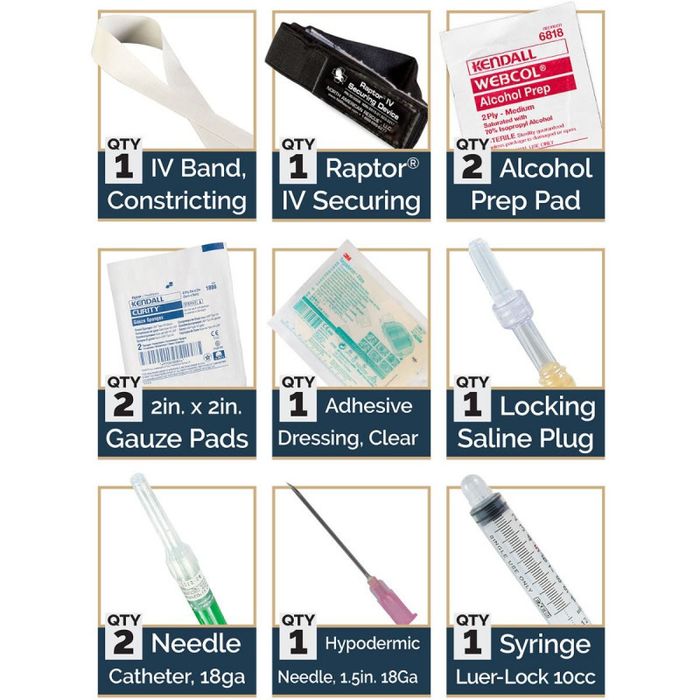 Комплект для катетеризації NAR Saline Lock Kit