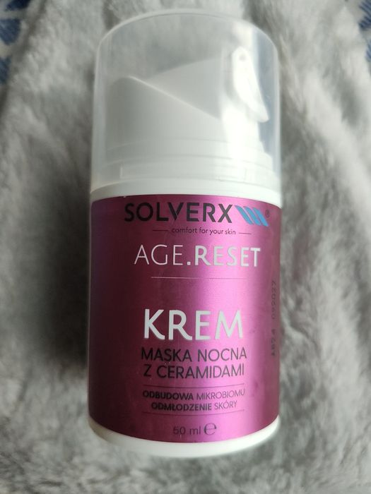 Solverx Age reset krem- maska ceramidowa na noc 50 ml