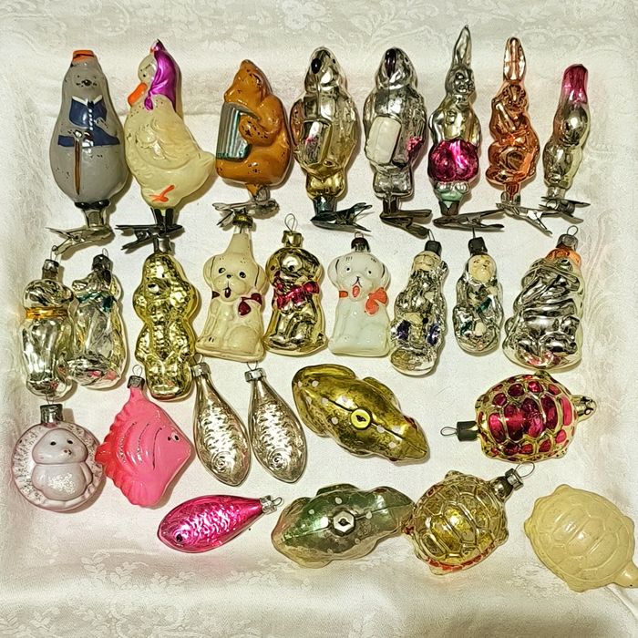 Ёлочные игрушки СССР